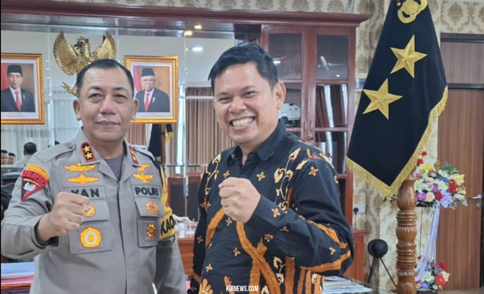 Kapolda Kepulauan Riau Irjen. Pol. Drs. Yan Fitri Halimansyah, H.M., Terima kunjungan ketua HBB 