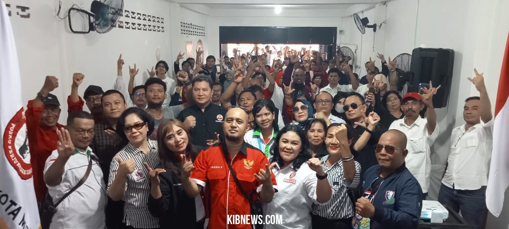Peresmian Kantor DPC Pospera Medan dan Deklarasi Satu Putaran Ganjar Mahfud