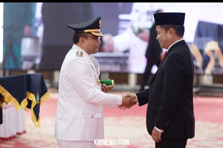 Lantik Pj Walikota Padangsidimpuan, Pj Gubernur Hassanudin Minta Agar Bekerja Lebih Cepat